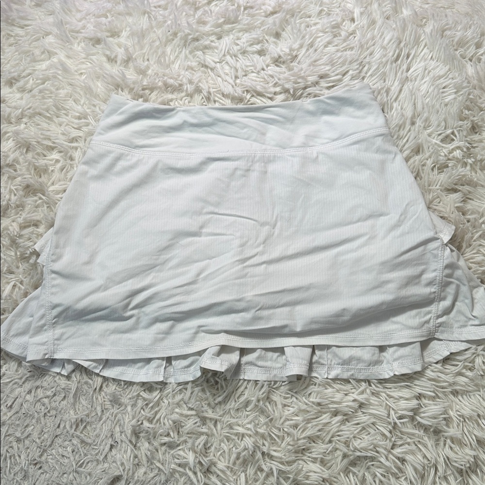 Lululemon Run: Pace Setter Skirt White